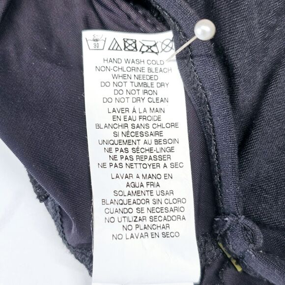 Trina Turk Recreation Bathing Suit Top Womens XL Black Orange Gray White Tankini - Picture 5 of 11